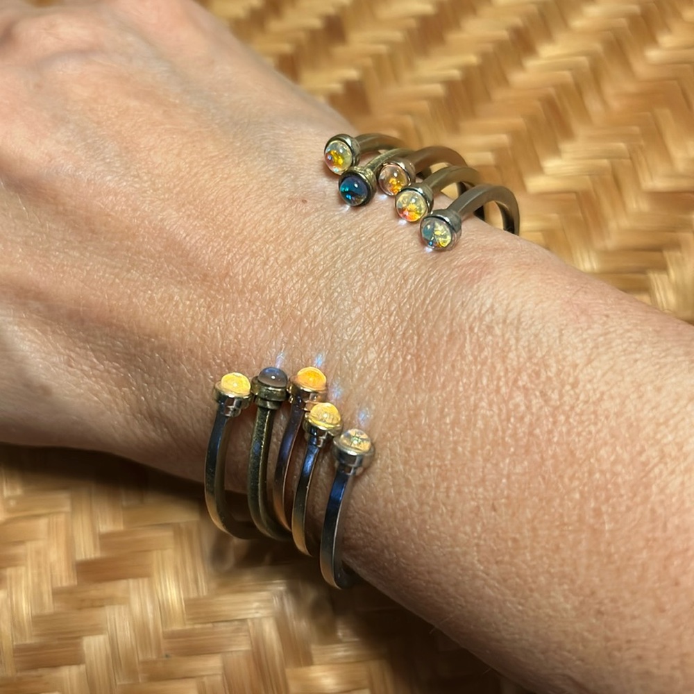 Kendra Scott mixed metal bracelet set - Picture 2 of 4